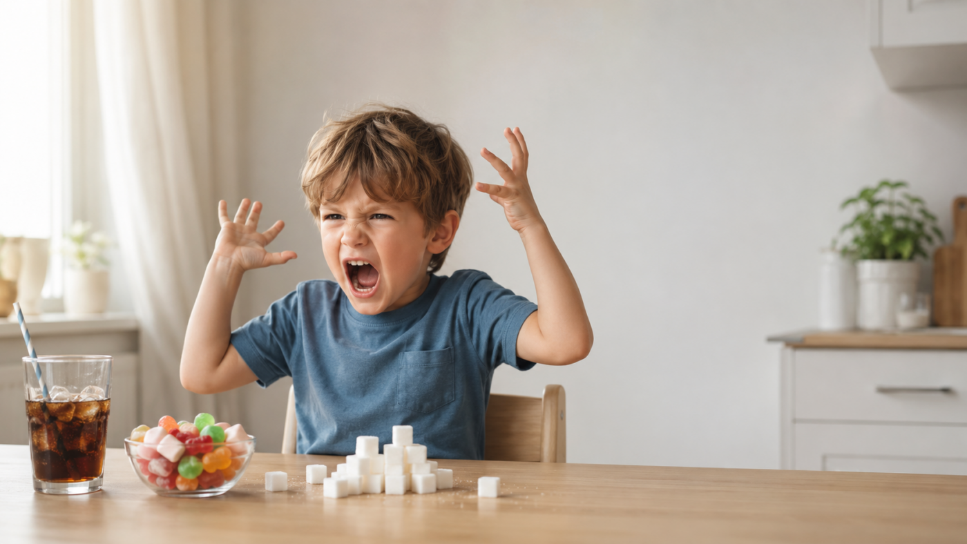 Sugar and hyperactivity in children better snack choices without refined sugar