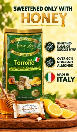 Alternative view of Soft Lemon Torrone