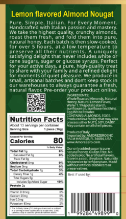 Alternative view of Soft Lemon Torrone