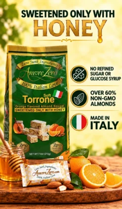 Alternative view of Soft Orange Torrone